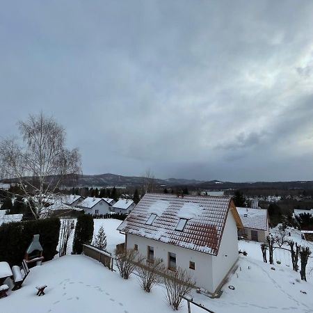Bieszczadzki Hals - Dom Z 6 Sypialniami Villa Polańczyk Eksteriør billede